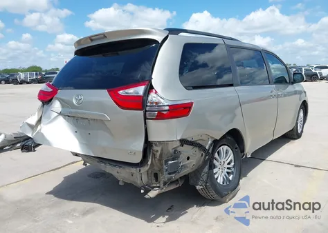 2017 Toyota Sienna Xle 8 Passenger z USA, uszkodzony, nr VIN 5TDYZ3DC2HS813038